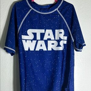 Blue Star Wars Graphic T-Shirt or Swimwear